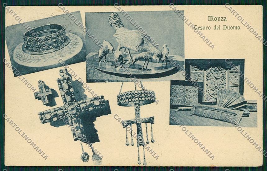 Milano Monza cartolina QQ8206 – fronte