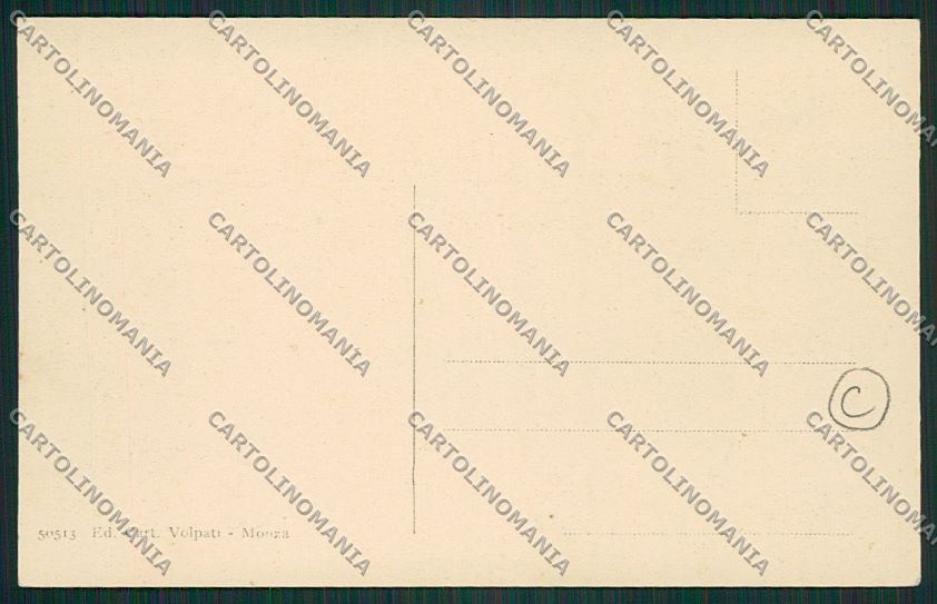 Milano Monza Savoia cartolina QQ8215 – retro
