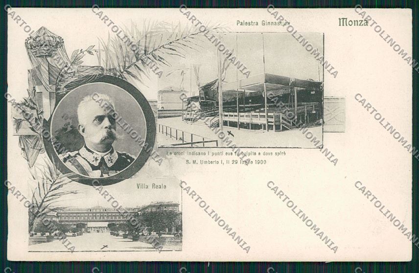 Milano Monza Savoia cartolina QQ8216 – fronte