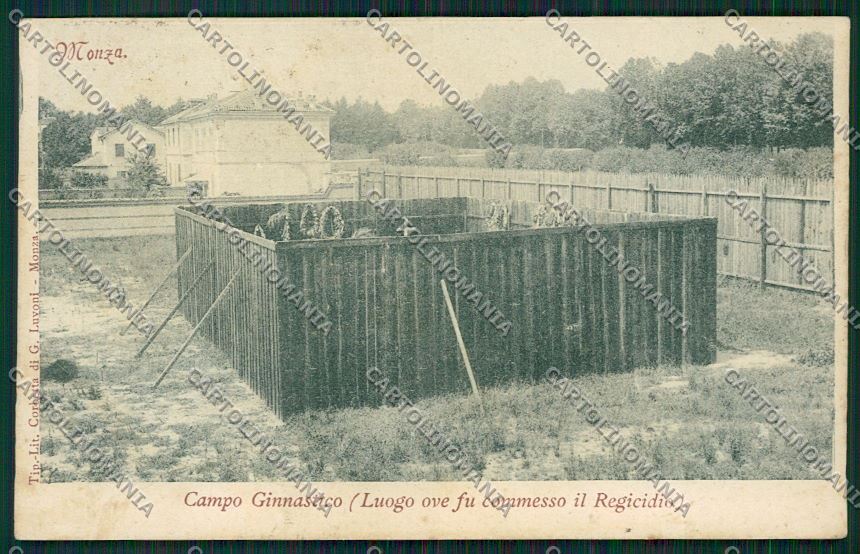 Milano Monza Savoia PIEGA cartolina QQ8223 – fronte