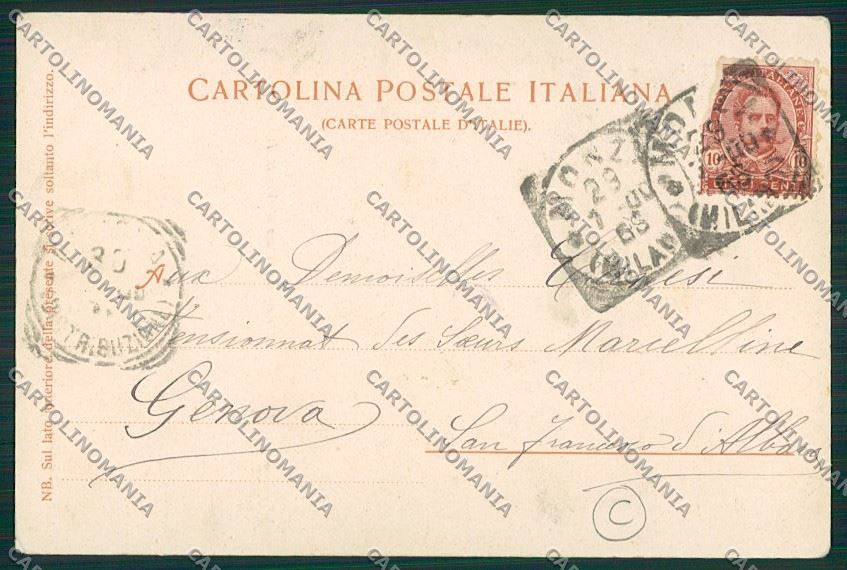 Milano Monza cartolina QQ8227 – retro