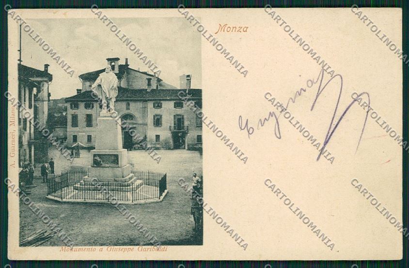 Milano Monza Garibaldi cartolina QQ8229 – fronte