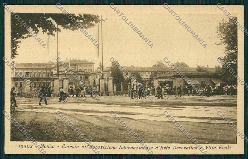 Milano Monza cartolina QQ8272 – fronte