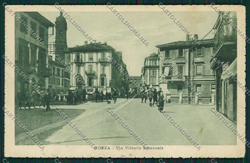 Milano Monza STRAPPINI cartolina QQ8281 – fronte