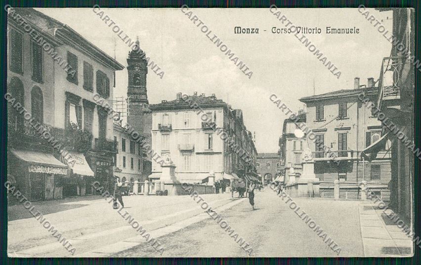 Milano Monza cartolina QQ8284 – fronte