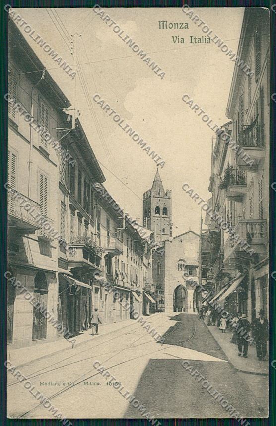 Milano Monza Monte Barro cartolina QQ8289 – fronte