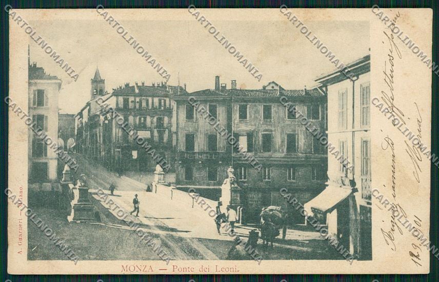 Milano Monza cartolina QQ8291 – fronte