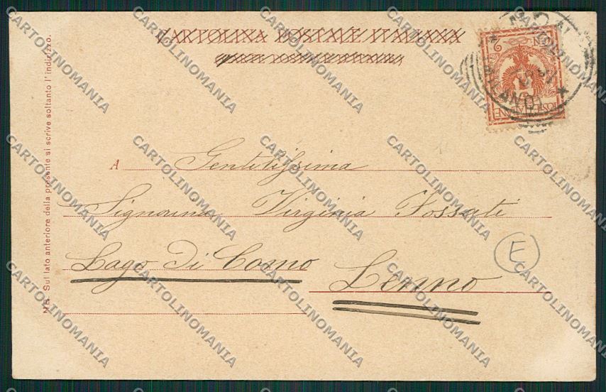 Milano Monza cartolina QQ8291 – retro