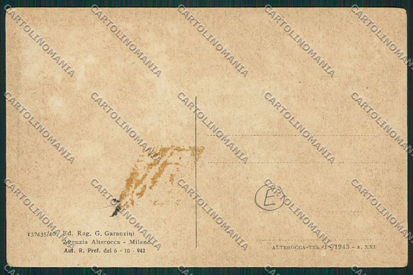 Milano Monza cartolina QQ8295 – retro