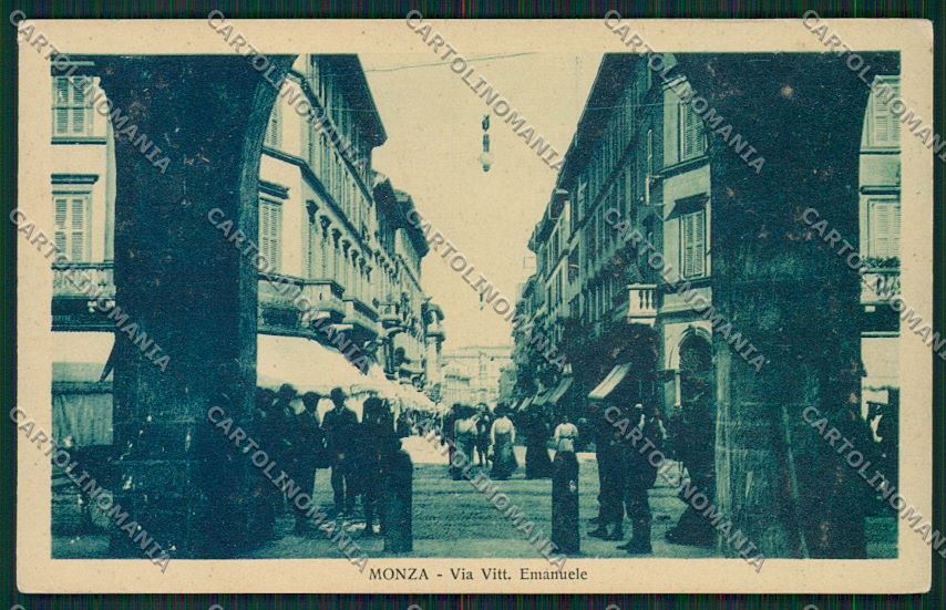 Milano Monza cartolina QQ8299 – fronte
