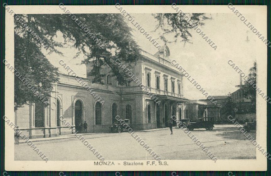 Milano Monza Stazione cartolina QQ8302 – fronte