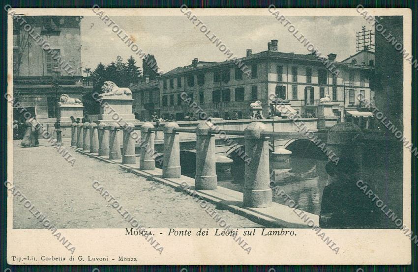 Milano Monza cartolina QQ8305 – fronte