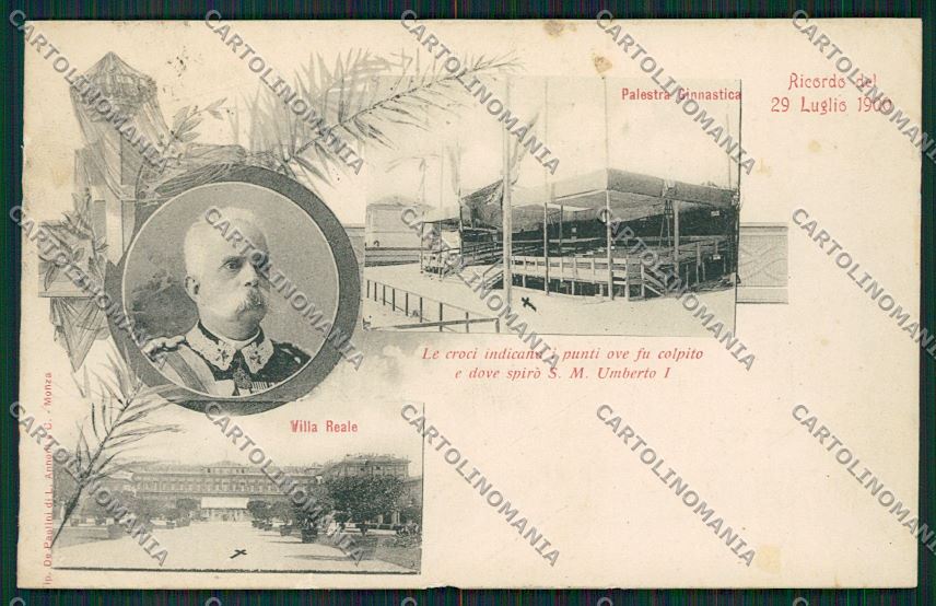 Milano Monza Savoia PIEGHINE cartolina QQ8313 – fronte