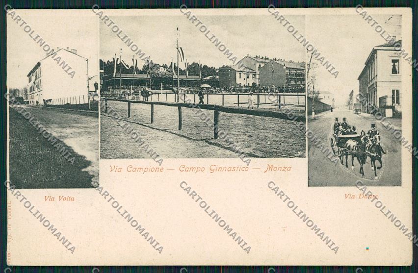 Milano Monza Savoia cartolina QQ8318 – fronte