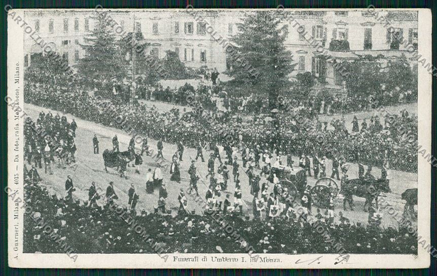 Milano Monza Savoia cartolina QQ8319 – fronte