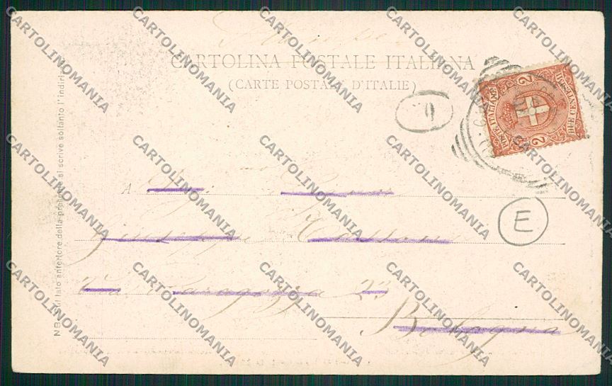 Milano Monza Savoia cartolina QQ8319 – retro
