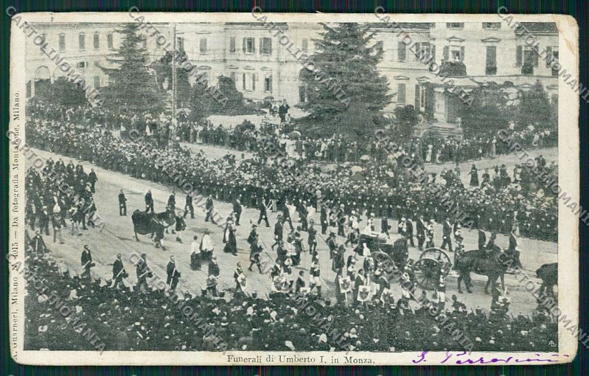 Milano Monza Savoia cartolina QQ8320 – fronte