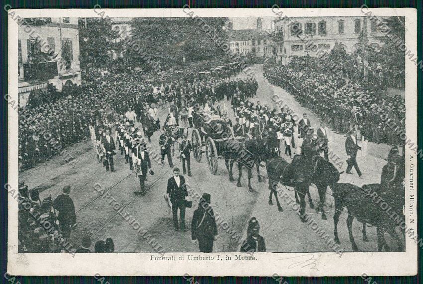 Milano Monza Savoia cartolina QQ8322 – fronte