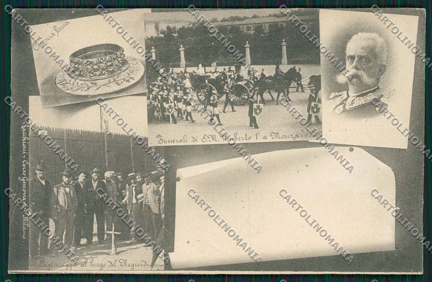 Milano Monza Savoia cartolina QQ8325 – fronte