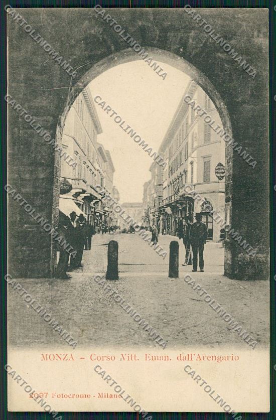 Milano Monza cartolina QQ8328 – fronte