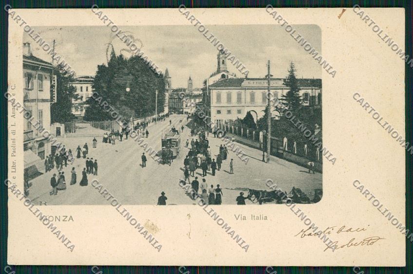 Milano Monza cartolina QQ8331 – fronte