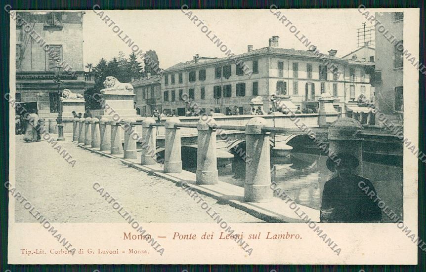 Milano Monza cartolina QQ8333 – fronte