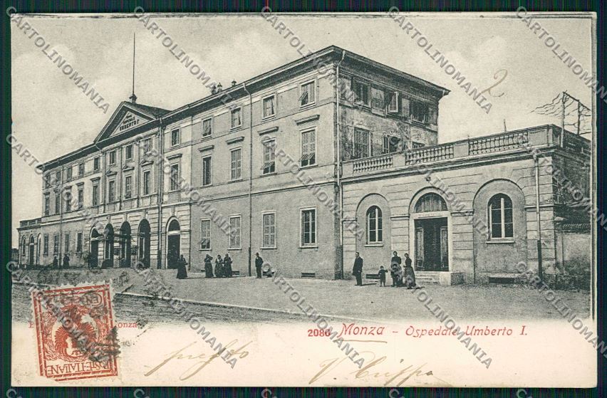 Milano Monza cartolina QQ8335 – fronte