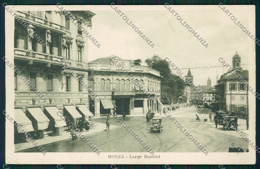 Milano Monza PIEGA cartolina QQ8336 – fronte