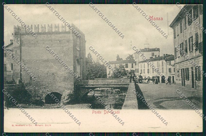 Milano Monza cartolina QQ8342 – fronte
