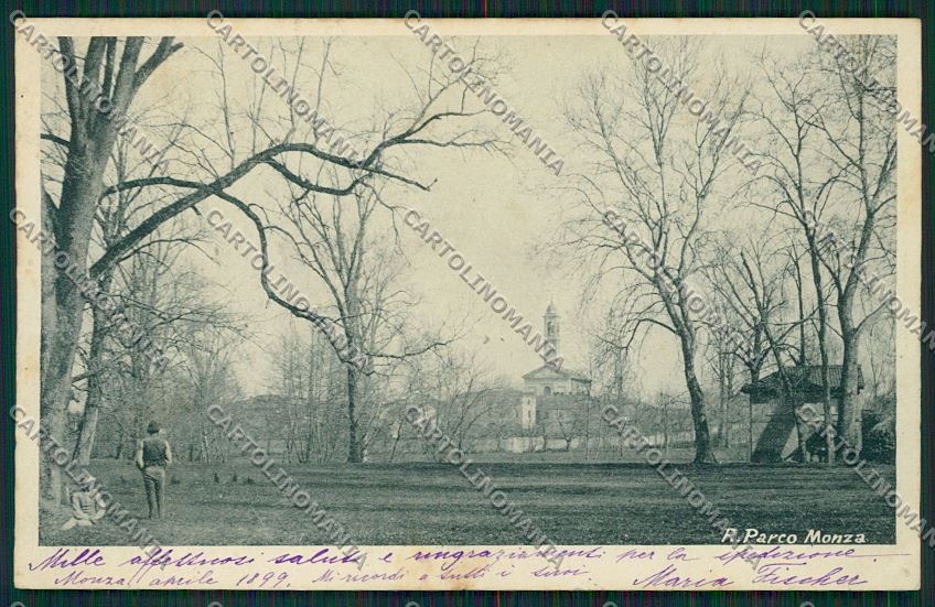 Milano Monza cartolina QQ8344 – fronte