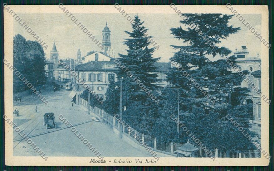Milano Monza cartolina QQ8348 – fronte