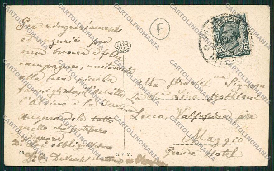 Milano Monza cartolina QQ8348 – retro