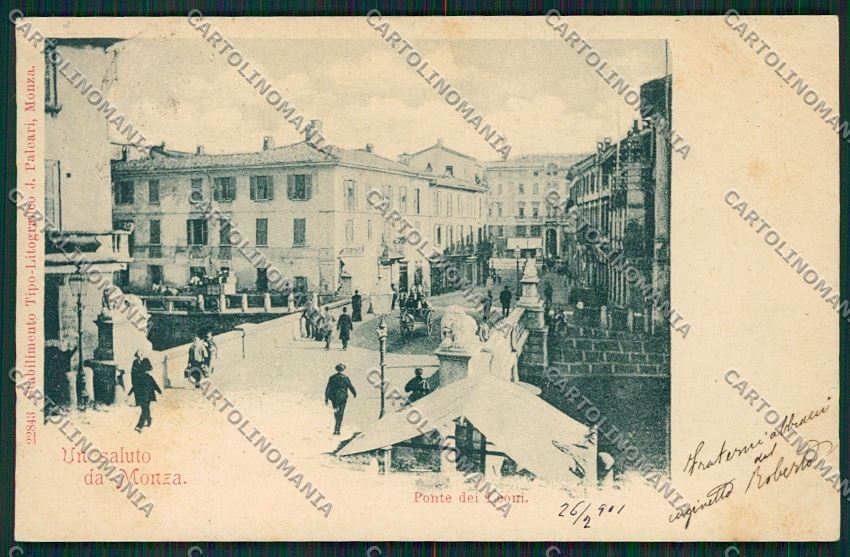 Milano Monza cartolina QQ8350 – fronte