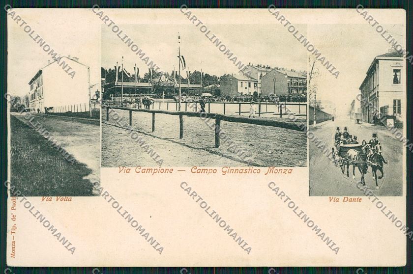 Milano Monza Savoia cartolina QQ8351 – fronte