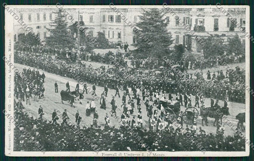 Milano Monza Savoia cartolina QQ8353 – fronte
