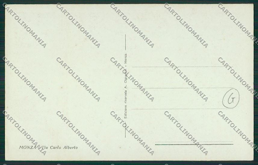Milano Monza cartolina QQ8359 – retro