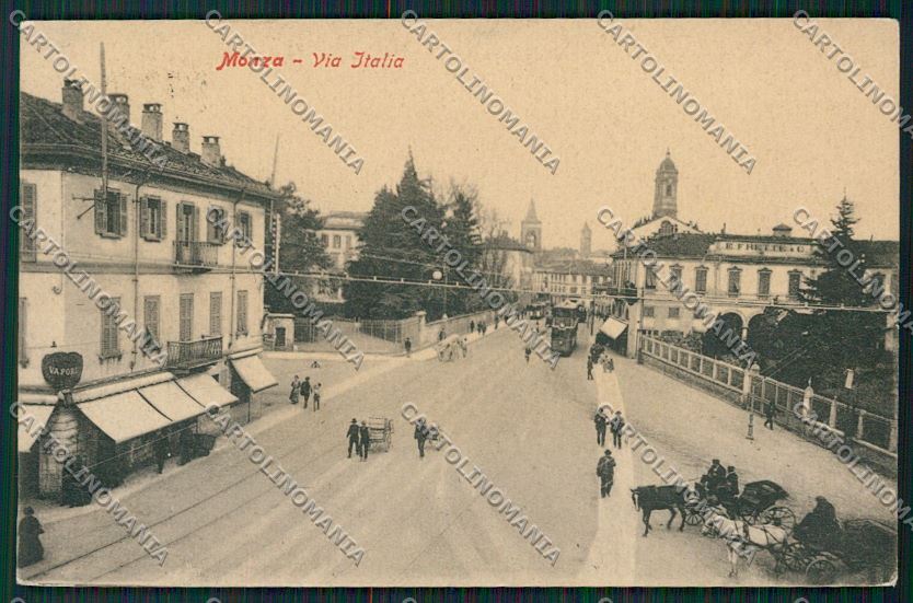 Milano Monza cartolina QQ8361 – fronte