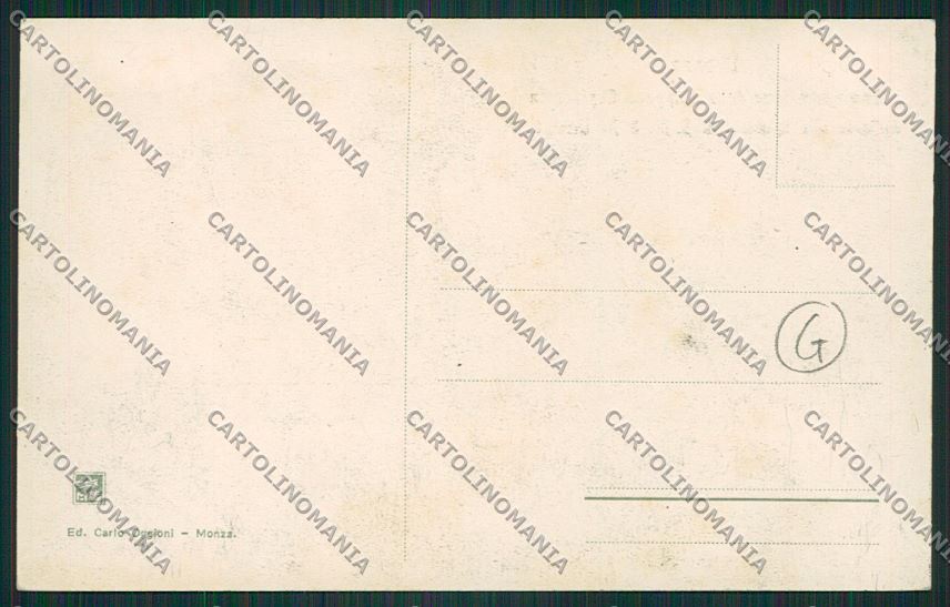 Milano Monza Savoia cartolina QQ8366 – retro