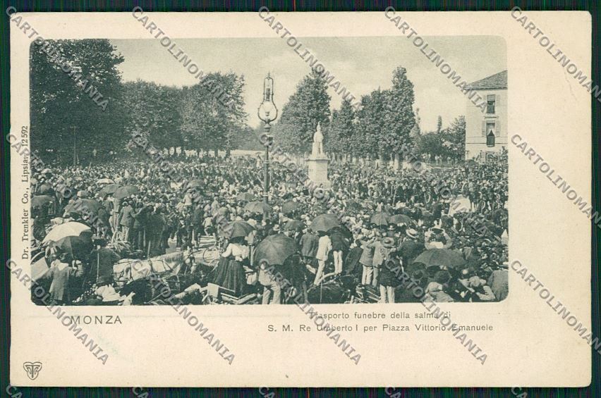 Milano Monza Savoia cartolina QQ8367 – fronte