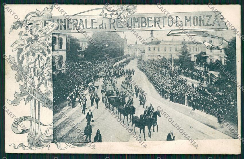 Milano Monza Savoia cartolina QQ8368 – fronte