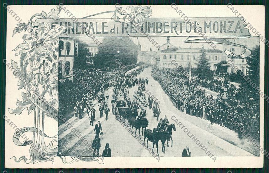 Milano Monza Savoia cartolina QQ8369 – fronte
