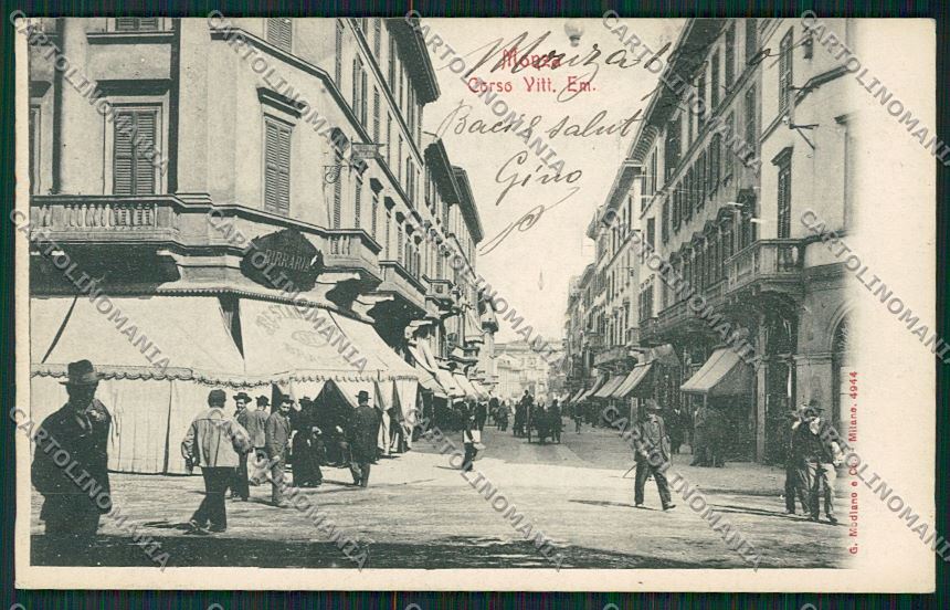 Milano Monza cartolina QQ8388 – fronte