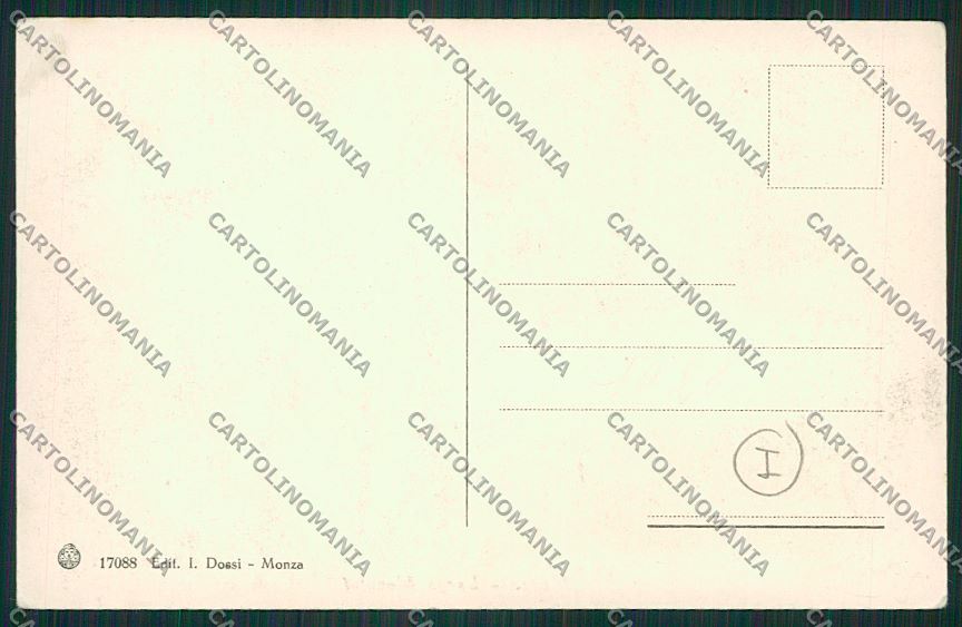 Milano Monza cartolina QQ8396 – retro
