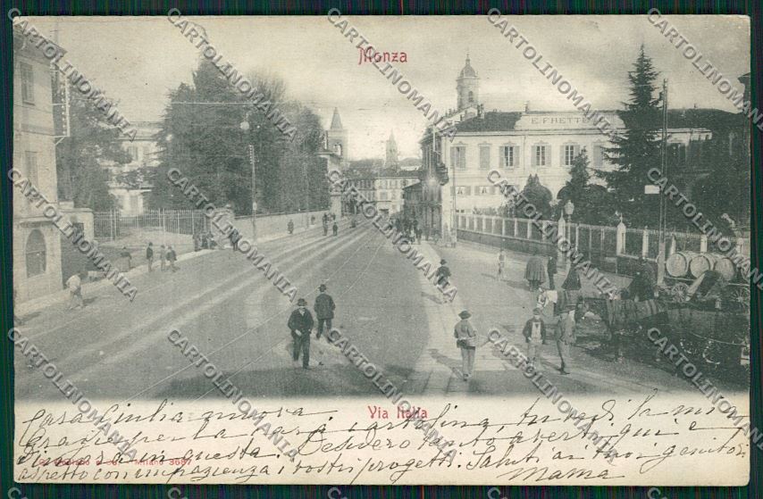 Milano Monza cartolina QQ8397 – fronte