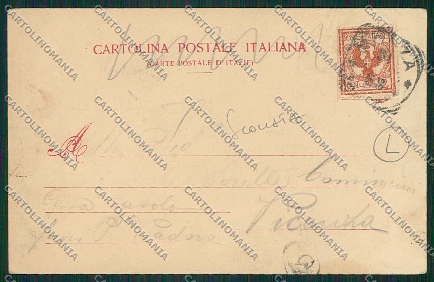 Milano Monza SCOLLATA cartolina QQ8398 – retro