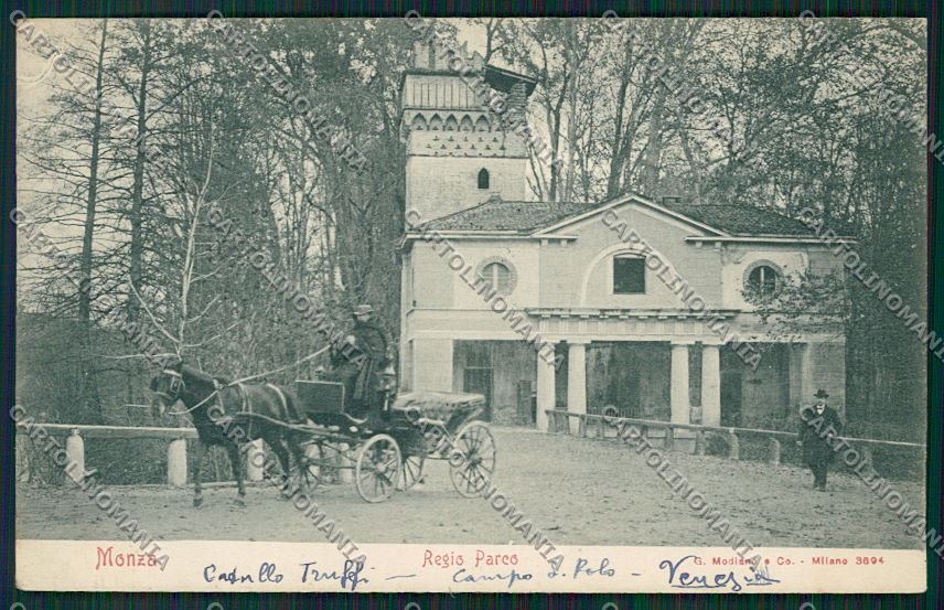 Milano Monza cartolina QQ8401 – fronte