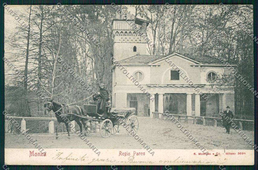Milano Monza cartolina QQ8402 – fronte
