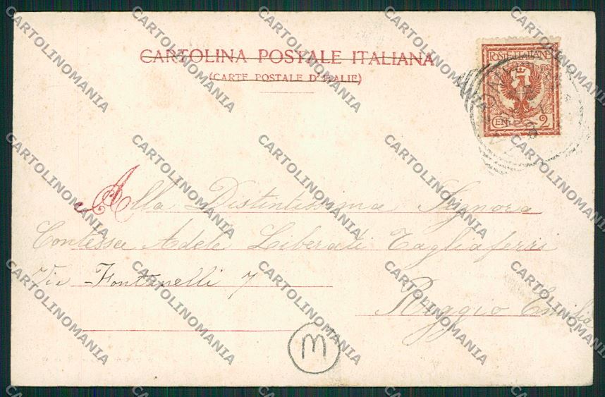 Milano Monza cartolina QQ8402 – retro