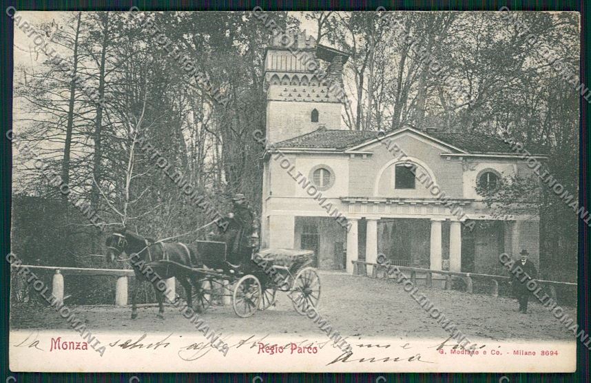 Milano Monza cartolina QQ8404 – fronte