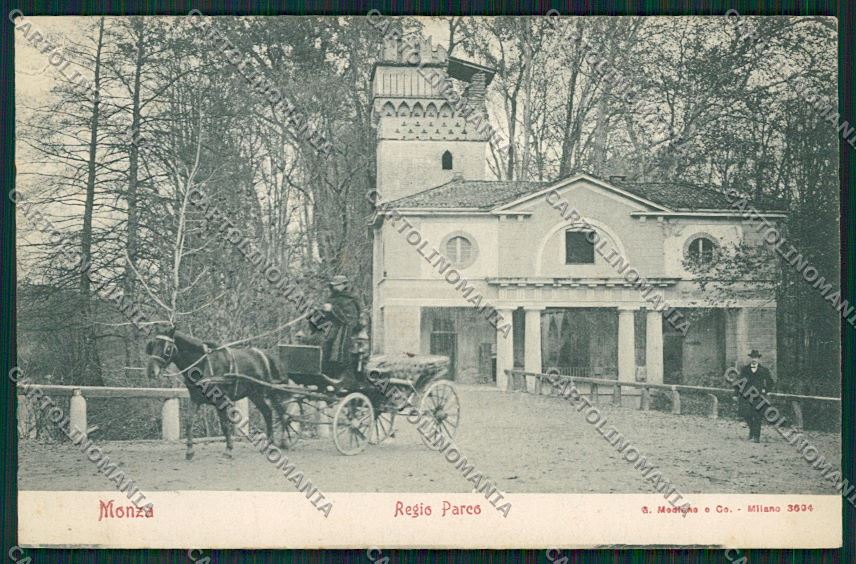 Milano Monza cartolina QQ8407 – fronte
